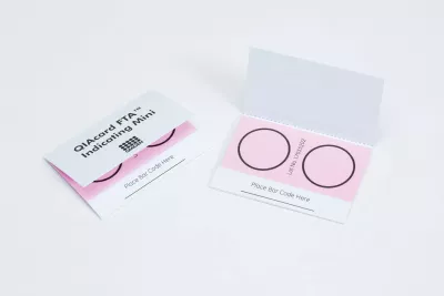 FTA Mini Card, Indicating, 2 Sample Areas Per Card, 100/Pk